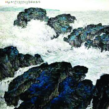 画卷重现老厦门二十四景：画家曾华伟致力展现厦门日新月异的风貌，四年创作数百幅作品  -图3